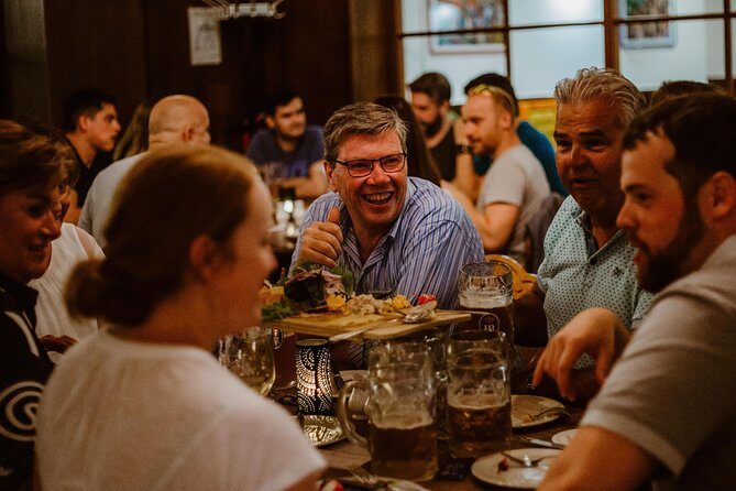 Bavarian Beer and Food Evening Tour in Munich - Hackerhaus dinner: what Bavarians actually eat