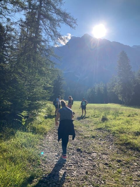Ehrwald: Hiking Tour into breath taking Nature - Traditional log cabins stop: the calm pause people remember