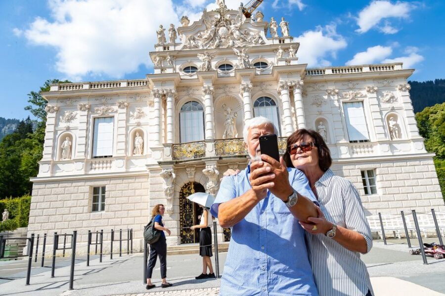 From Munich: Neuschwanstein & Linderhof Castle Full-Day Trip - Comfort, group size, and pace on a 10.5-hour day