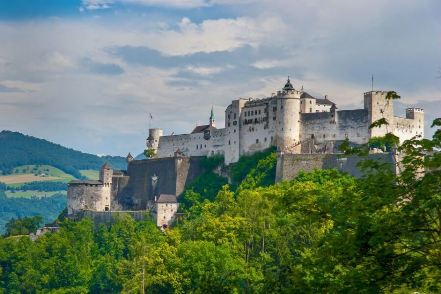From Munich: Salzburg, St. Wolfgang, and the Salzkammergut - Hohensalzburg Fortress views and Hellbrunn Palace: decide what you want