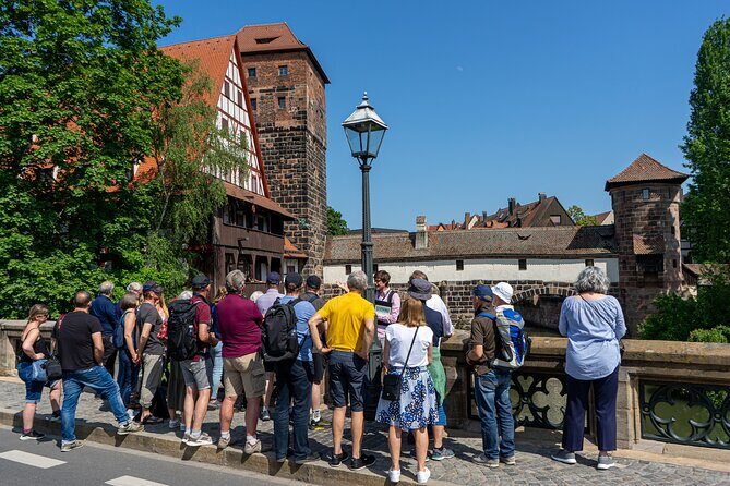 Get to know Nuremberg. Highlights in the old town - The rest of the route: Maxbrücke and the main idea of a compact overview