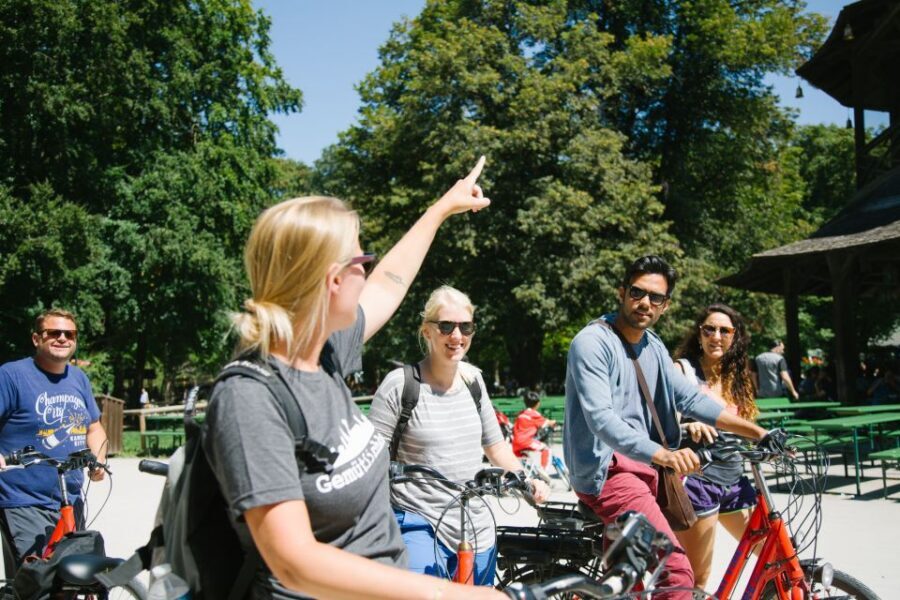 Munich: Bike Tour with Beer Garden Break - English Garden and Chinese Tower: The Beer Garden Break You’ll Remember