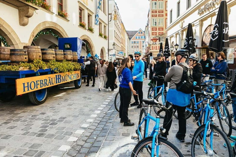Munich: Classic Guided City Tour by Bike (English Tour Only) - A fast Beer Hall taste at Hofbräuhaus München