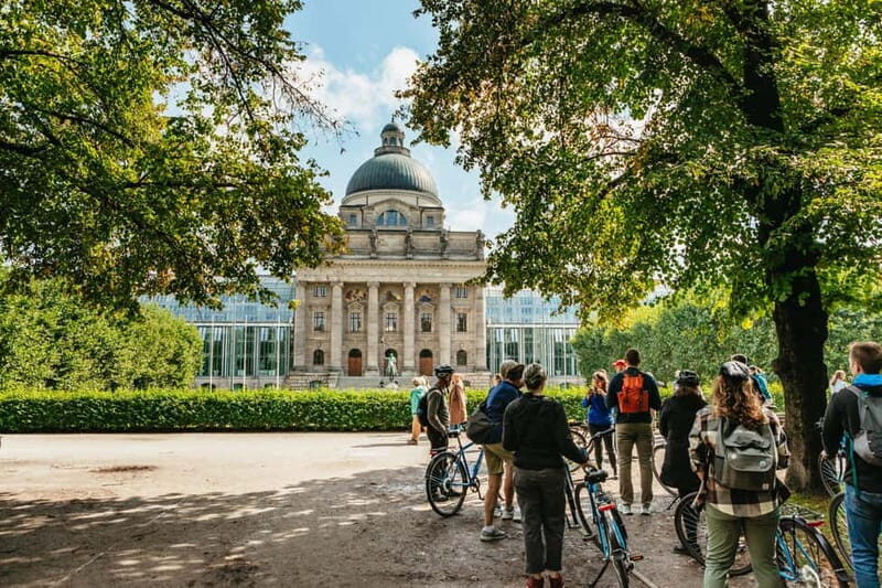 Munich: Classic Guided City Tour by Bike (English Tour Only) - Entering the English Garden: Eisbach surfers on the Isar