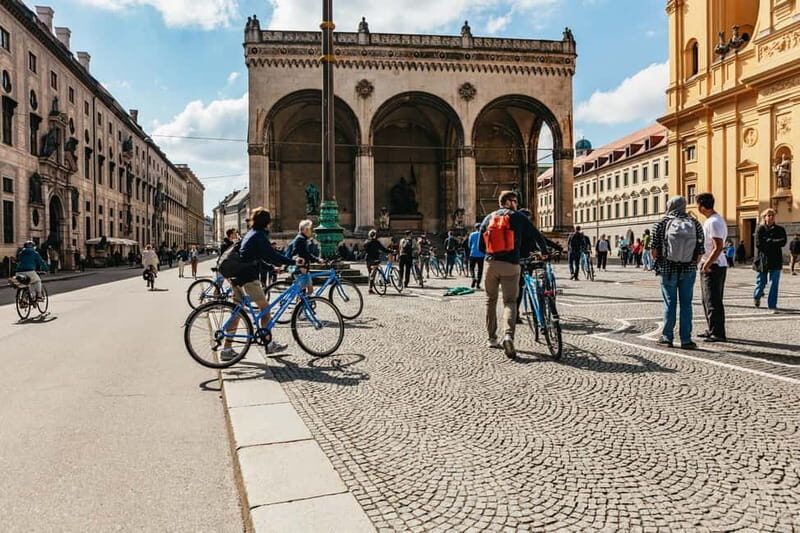 Munich: Classic Guided City Tour by Bike (English Tour Only) - Quick finale looks: Angel of Peace and Isartor