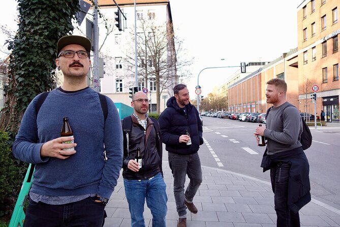 Munich Craft Beer & Cultural Tour With Snack - Stop along the Isar River and Wittelsbacherbrücke: a scenic Munich shortcut