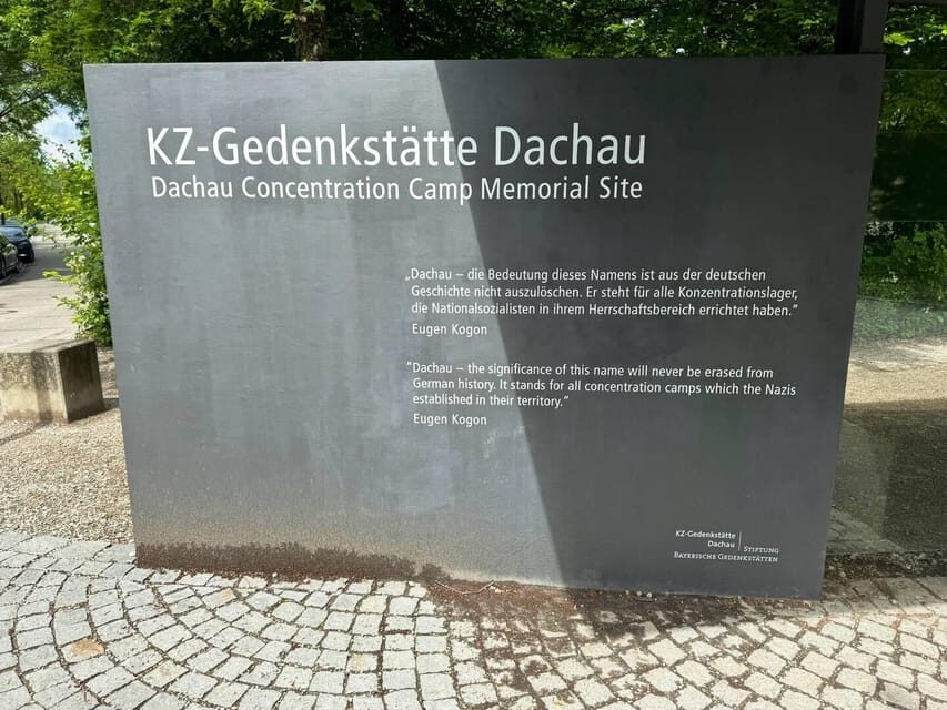 Munich: Dachau Concentration Camp Memorial Site Tour by Car - Why the memorial experience is more than dates and facts