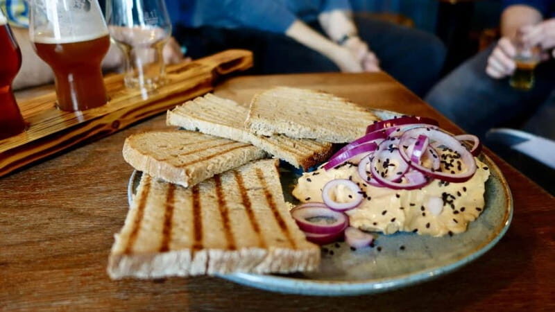 Munich: Guided Craft Beer & Cultural Tour With Snack - Food, non-alcoholic options, and what you actually eat