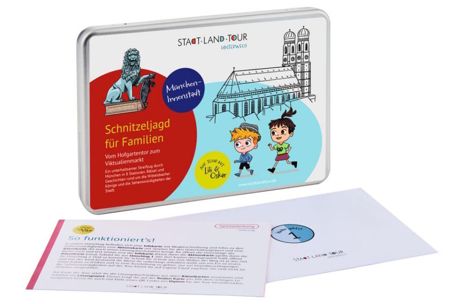 Munich: Self-guided sightseeing scavenger hunt for families - How each station keeps you moving (and keeps kids from zoning out)