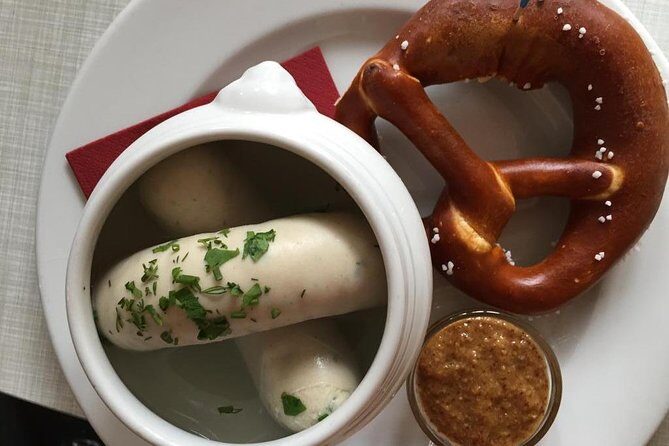 Munich Viktualienmarkt and Beyond Small-Group Food Tasting Tour - Stop 2: Weisswurst Breakfast Energy at Dürnbräugasse