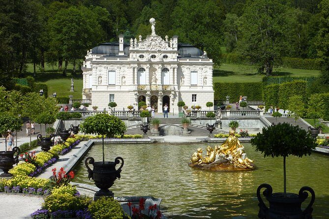 Neuschwanstein Castle and Linderhof Palace Day Trip from Munich - Linderhof Palace: smaller than Neuschwanstein, with time to actually look