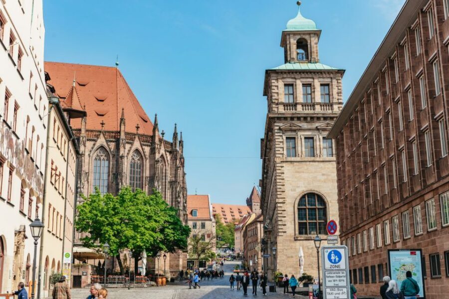 Nuremberg: City Tour with the Bimmelbahn Train - Maxbrücke Bridge and the big-picture views