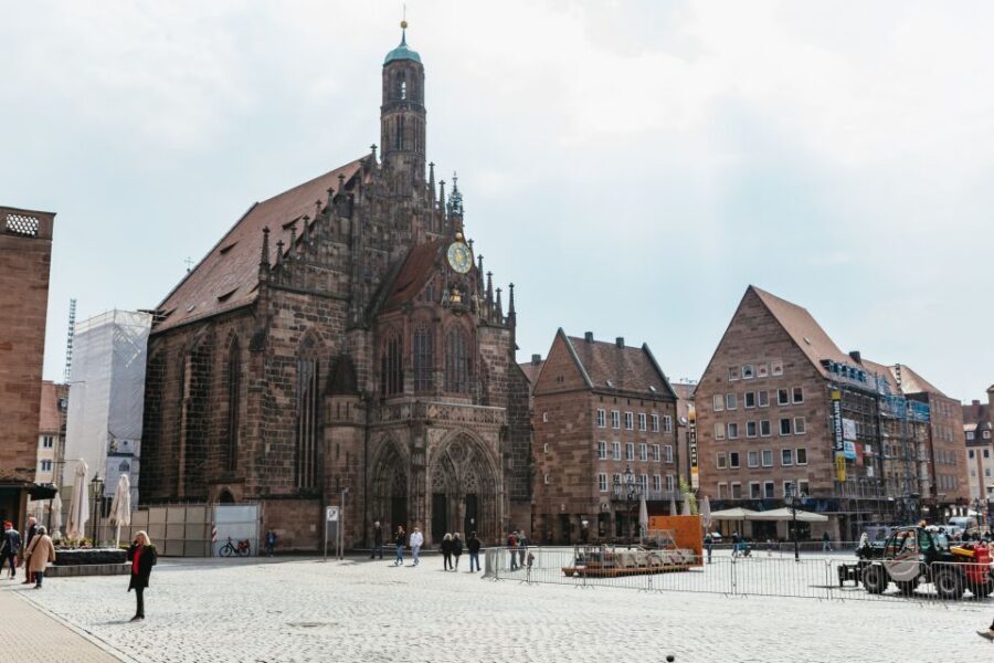 Nuremberg: City Tour with the Bimmelbahn Train - The Imperial Castle from your seat: a medieval fortification hit