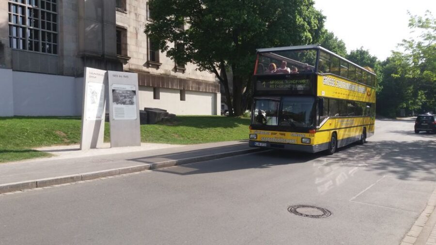 Nuremberg: Hop-On Hop-Off Bus Tour - Time on the bus vs time off it: making the loop work