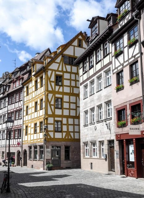 Nuremberg - Old town Historic Walking tour - The Fountain of Six Virtues and the Figure of Justice