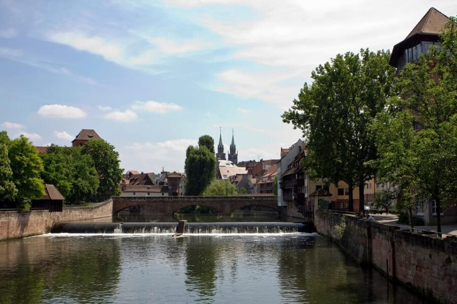 Nuremberg: The Old Town in Evening Light - IN GERMAN - Albrecht Dürer’s House: art history told next to the street