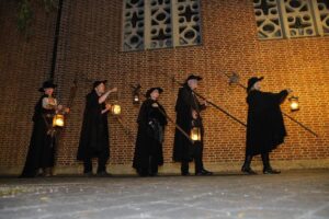 On the road with the night watchman - Stop 1: Old Peter and the devil-versus-watchman legend