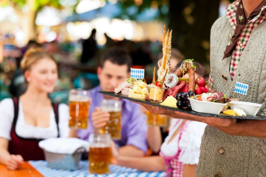 Private Beer Tasting Tour in Munich with Oktoberfest Museum - Bavarian beer pairings: Weisswurst, Flammkuchen, Obatzda, and pretzels