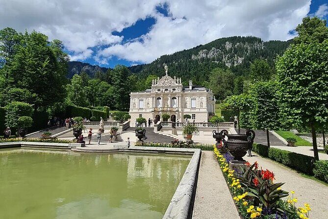 Private Linderhof Castle, Entry-Ticket - optional Toboggan Run - The Linderhof Palace Experience: Gardens First, Then the Rooms