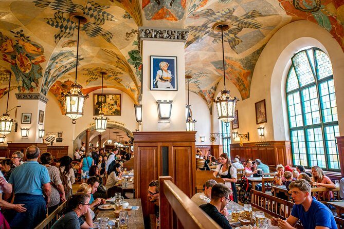 Private Munich Old Town Walking Tour - with optional Breakfast - Viktualienmarkt: food-market energy and a Sunday warning