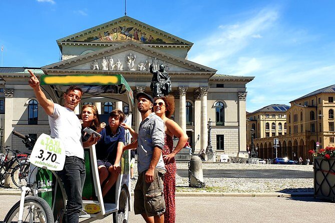 Private Munich Rickshaw City Tour and English Garden - Marienplatz: start at Munich’s beating heart
