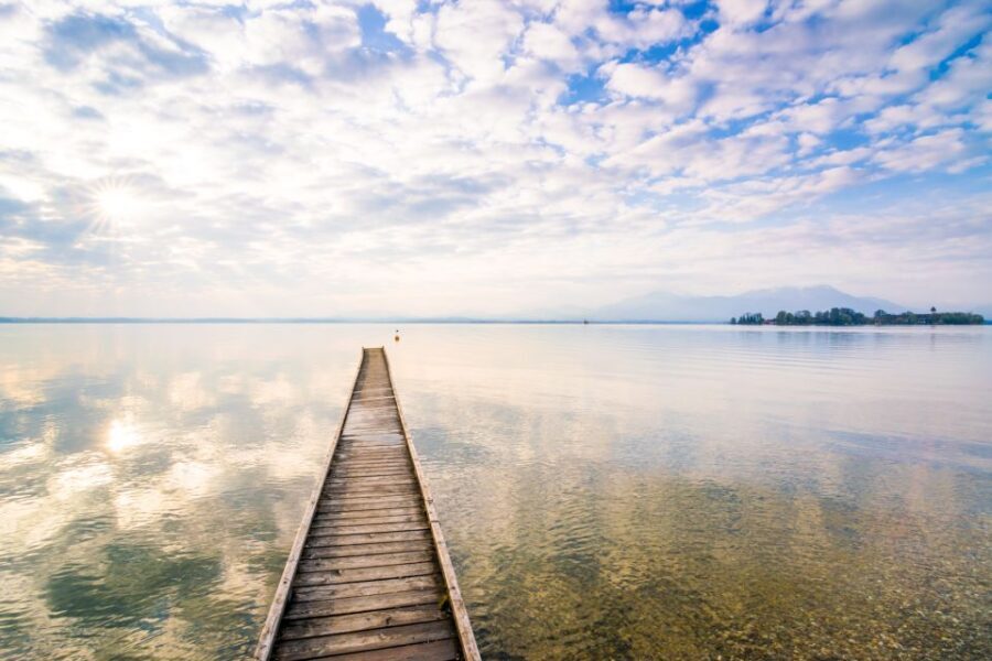 Private Van Tour to the Royal Palace of Herrenchiemsee - Chiemsee water views and the boat ride to Herreninsel