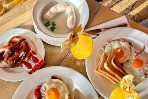 The Perfect Start: Munich PRIVATE Tour with Bavarian Breakfast - Viktualienmarkt breakfast: a local-feeling start in the market heart